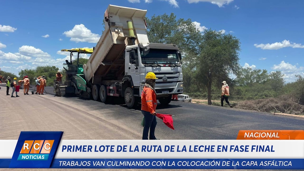 Video: Primer lote de la Ruta de la Leche en fase final