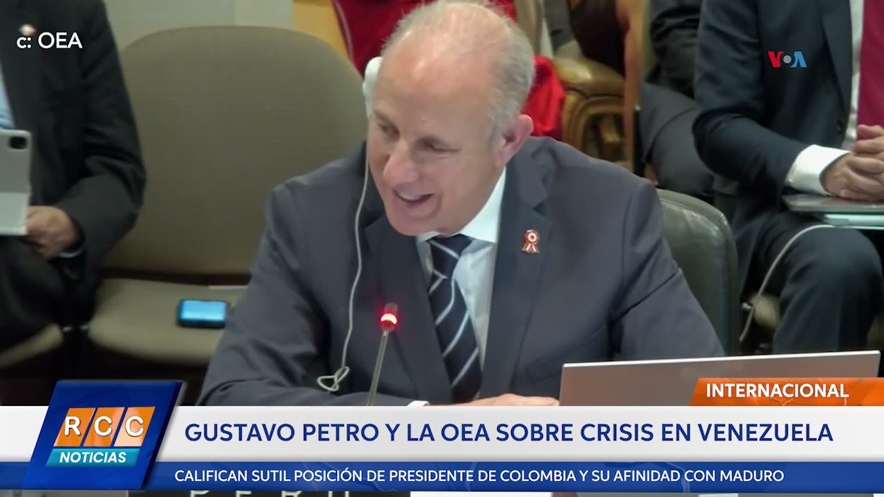 Video: Posición de Gustavo Petro y la OEA ante crisis poselecciones en Venezuela