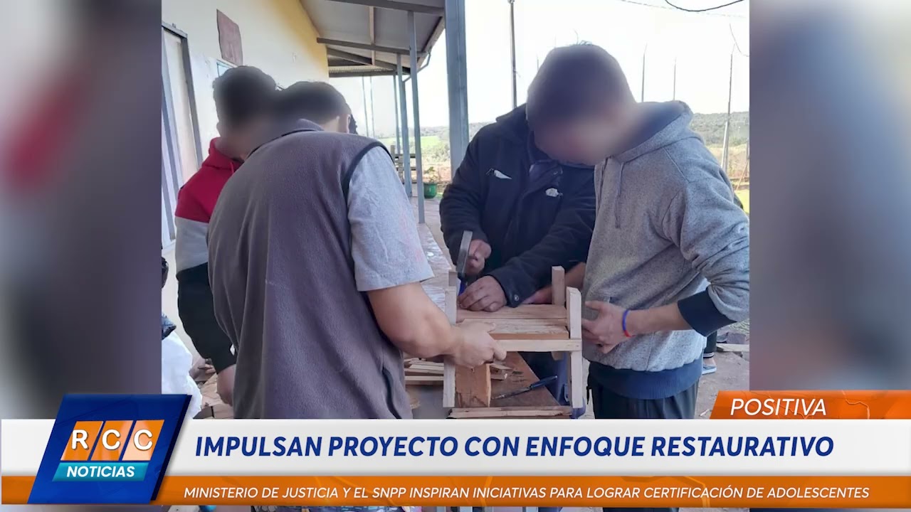 Video: Ministerio de Justicia impulsa proyecto con enfoque restaurativo con apoyo del SNPP