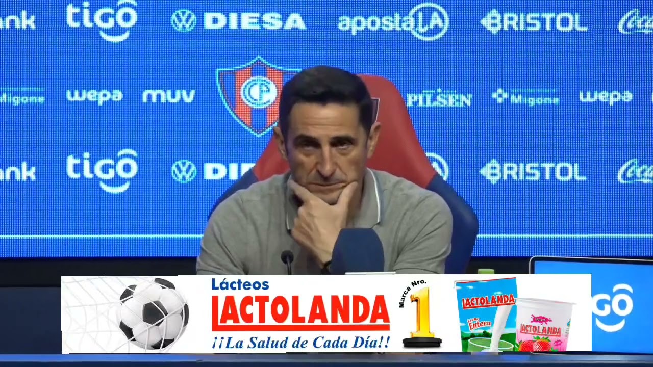 Video: Cerro Porteño (4) – (0) Sportivo Luqueño: Palabras del DT Manolo Jiménez