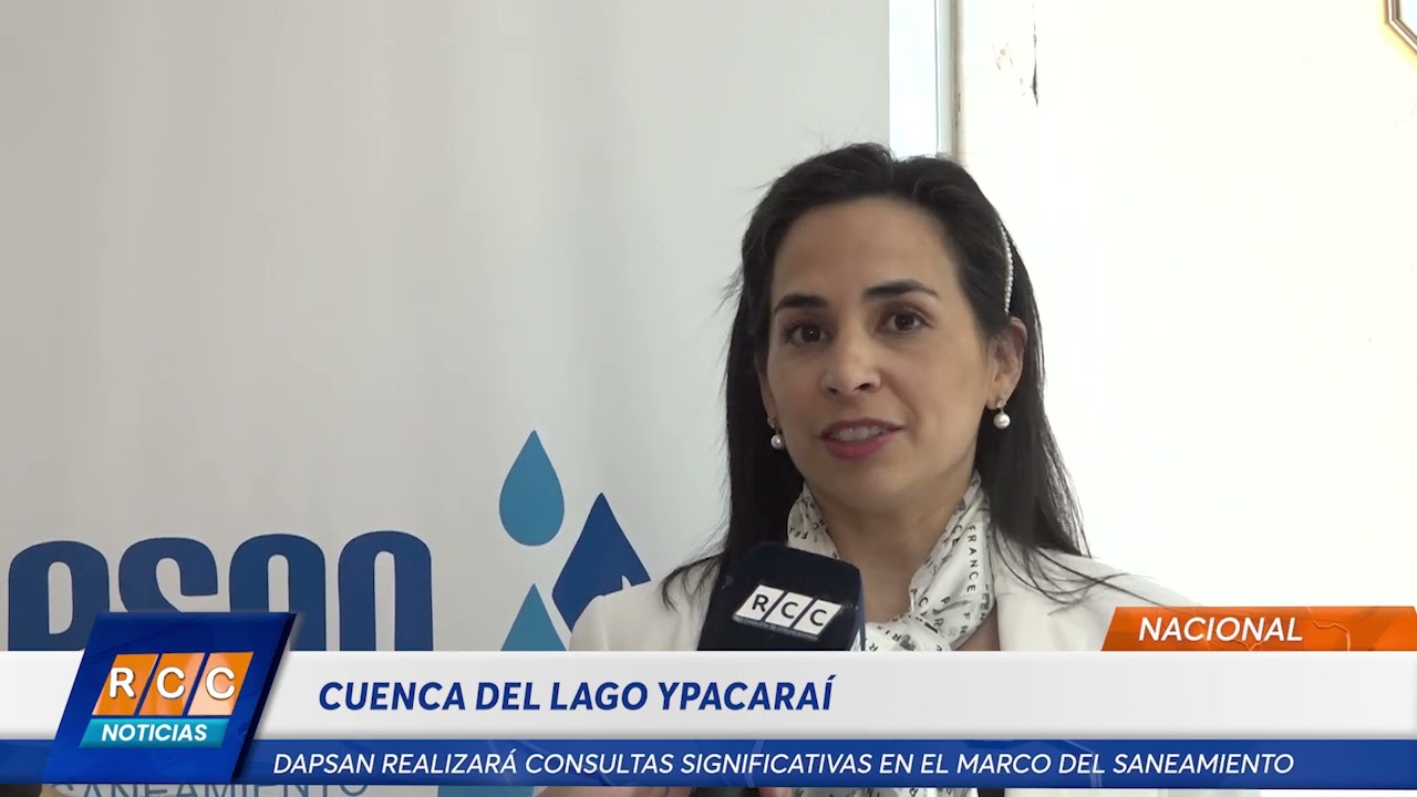 Video: DAPSAN realizará consultas significativas en el marco del Saneamiento de la Cuenca del Lago Ypacaraí