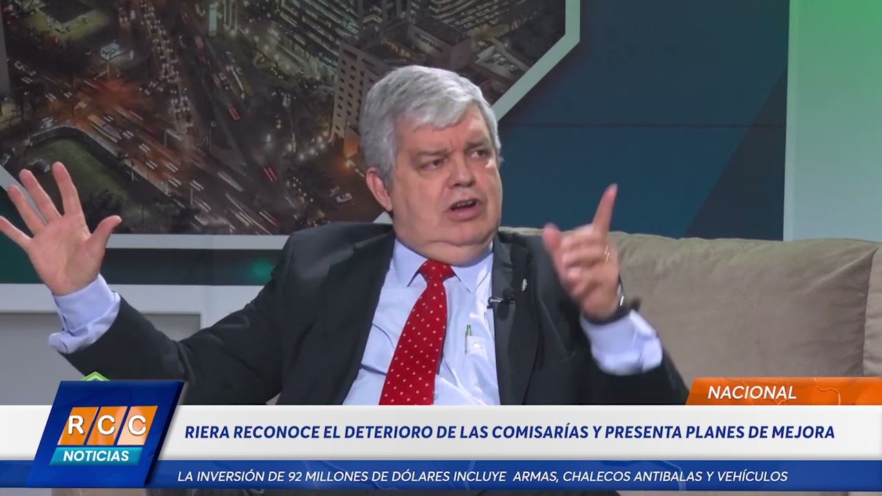 Video: Ministro del Interior reconoce el deterioro de las comisarías y presenta planes de mejora
