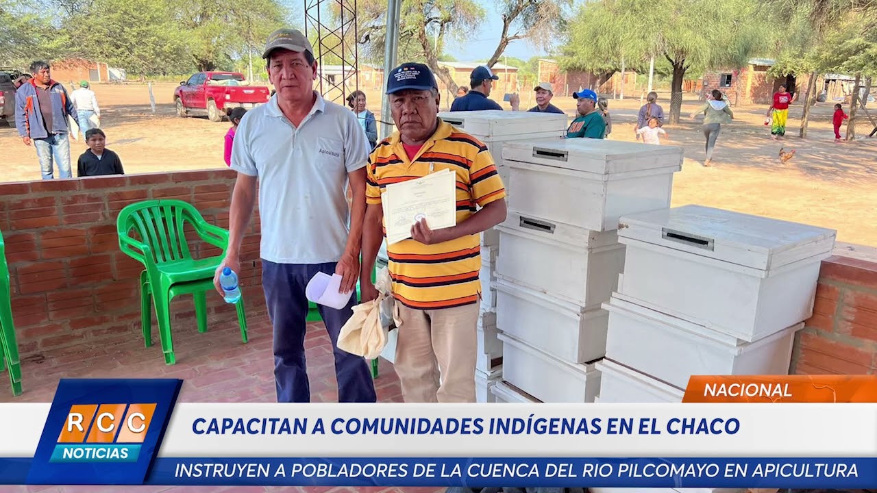 Video: Instruyen a comunidades indígenas de la cuenca del río Pilcomayo en apicultura