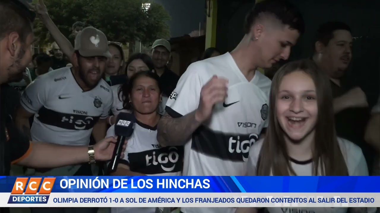 Video: Sol de América (0) – (1) Olimpia: Opinión de los hinchas