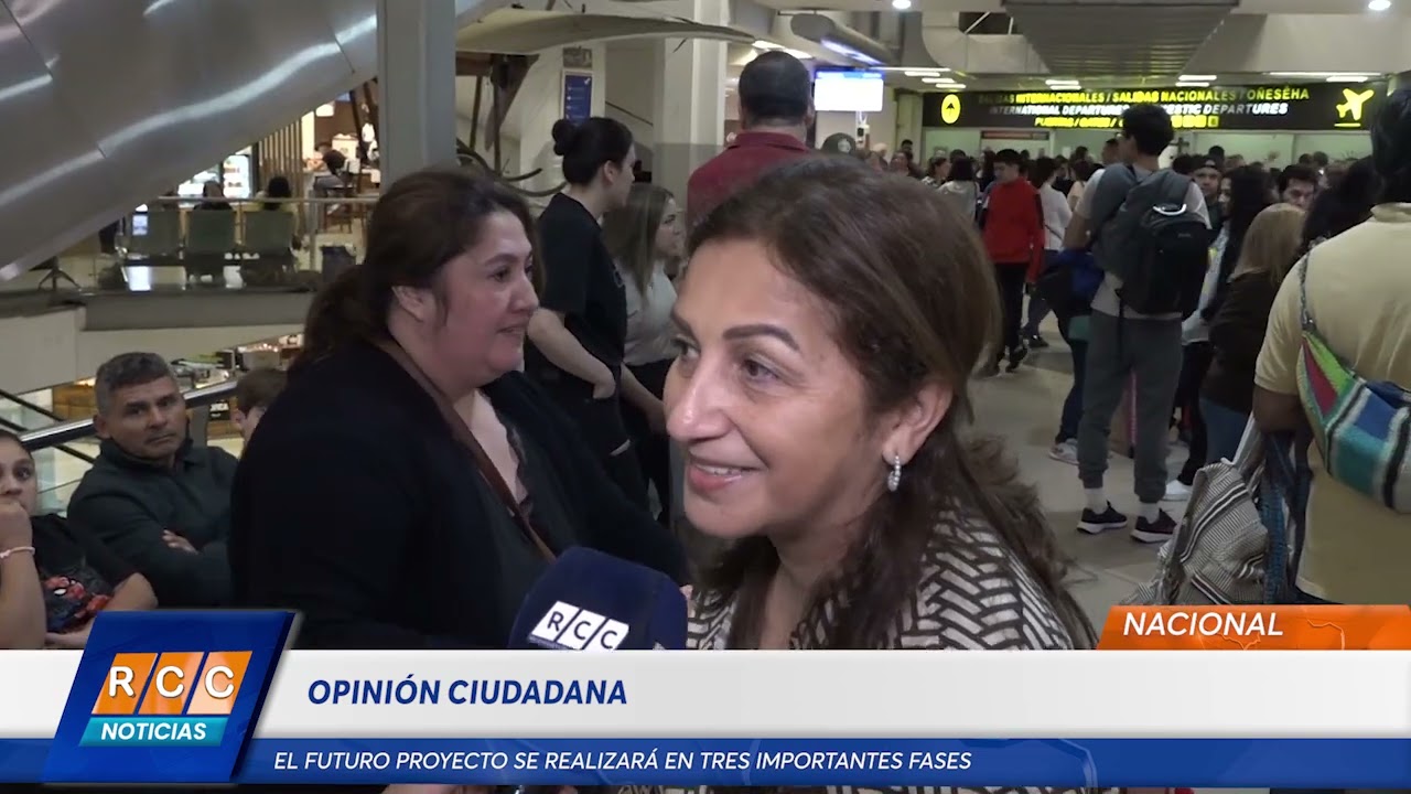 Video: Viajeros opinan sobre el proyecto de ampliación del Aeropuerto Silvio Pettirossi