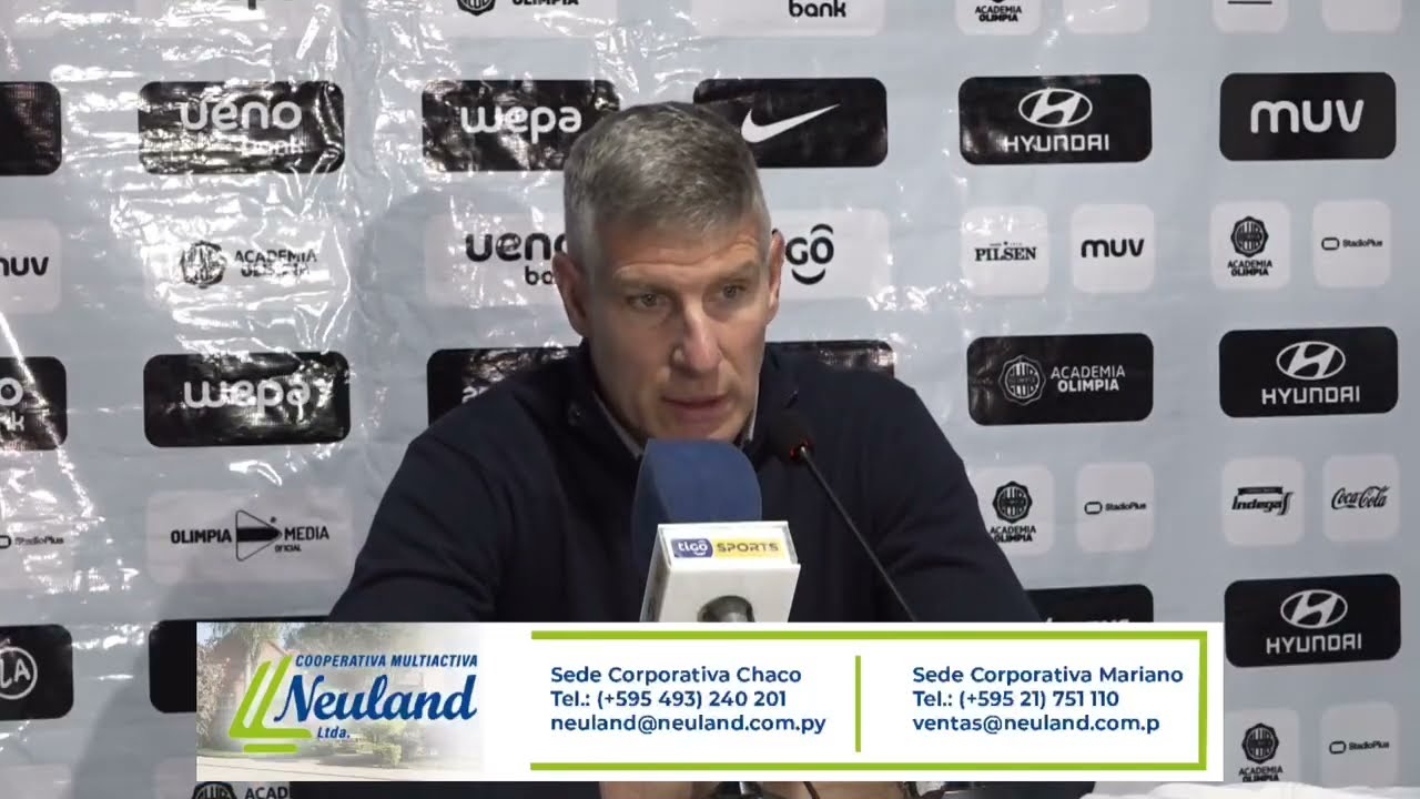 Video: Olimpia (4) – (0) Libertad: Palabras del DT Martín Palermo