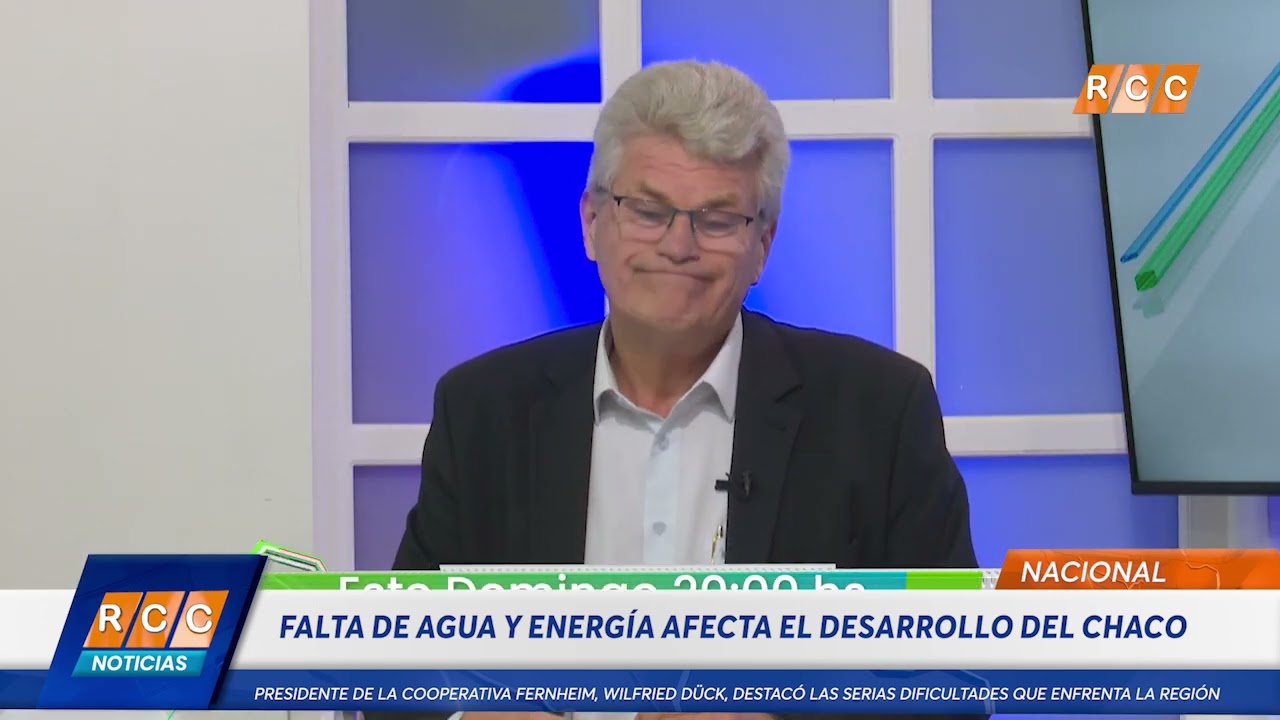 Video: Falta de agua y energía afecta el desarrollo, advierte el presidente de la Cooperativa Fernheim