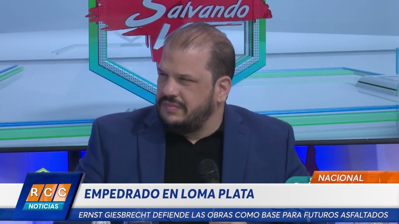 Video: Ernst Giesbrecht defiende el uso de empedrado en Loma Plata como base para futuros asfaltados