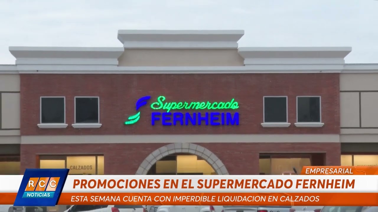 Video: Supermercado Fernheim cuenta con imperdible liquidaciones en calzados a tu medida