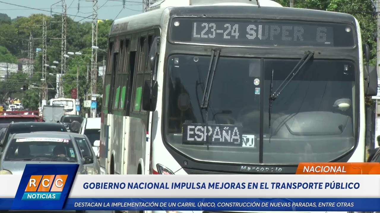 Video: Gobierno Nacional impulsa mejoras en el transporte público con medidas a corto plazo