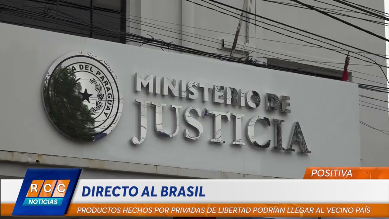 Video: Productos hechos por personas privadas de libertad podrían exportarse a Brasil