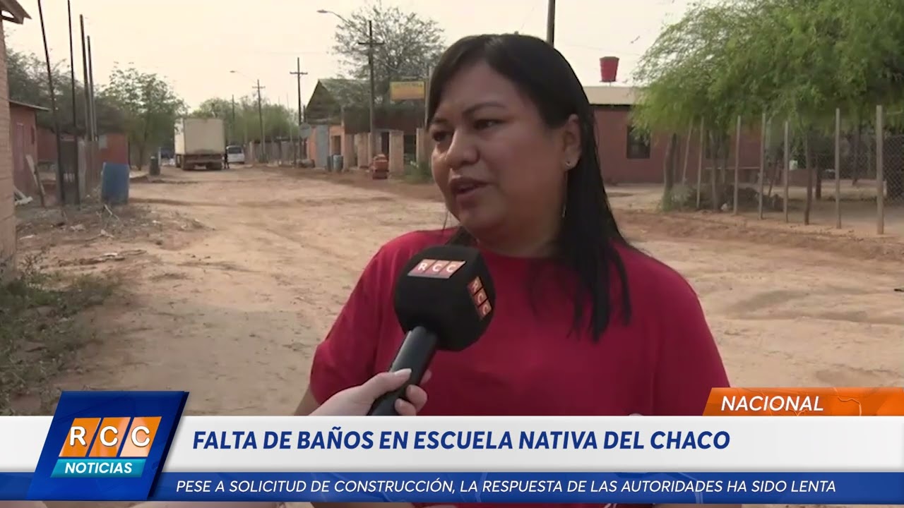 Video: Denuncian la falta de baños en escuela de la comunidad Yvopey Rendá, Chaco