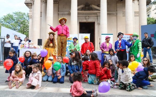 Calle Palma se transforma en un espacio dedicado a celebrar el Día del Niño