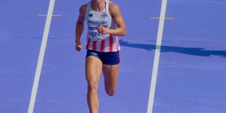 La chaqueña, Xenia Hiebert, se lució en su primera experiencia en los Juegos Olímpicos