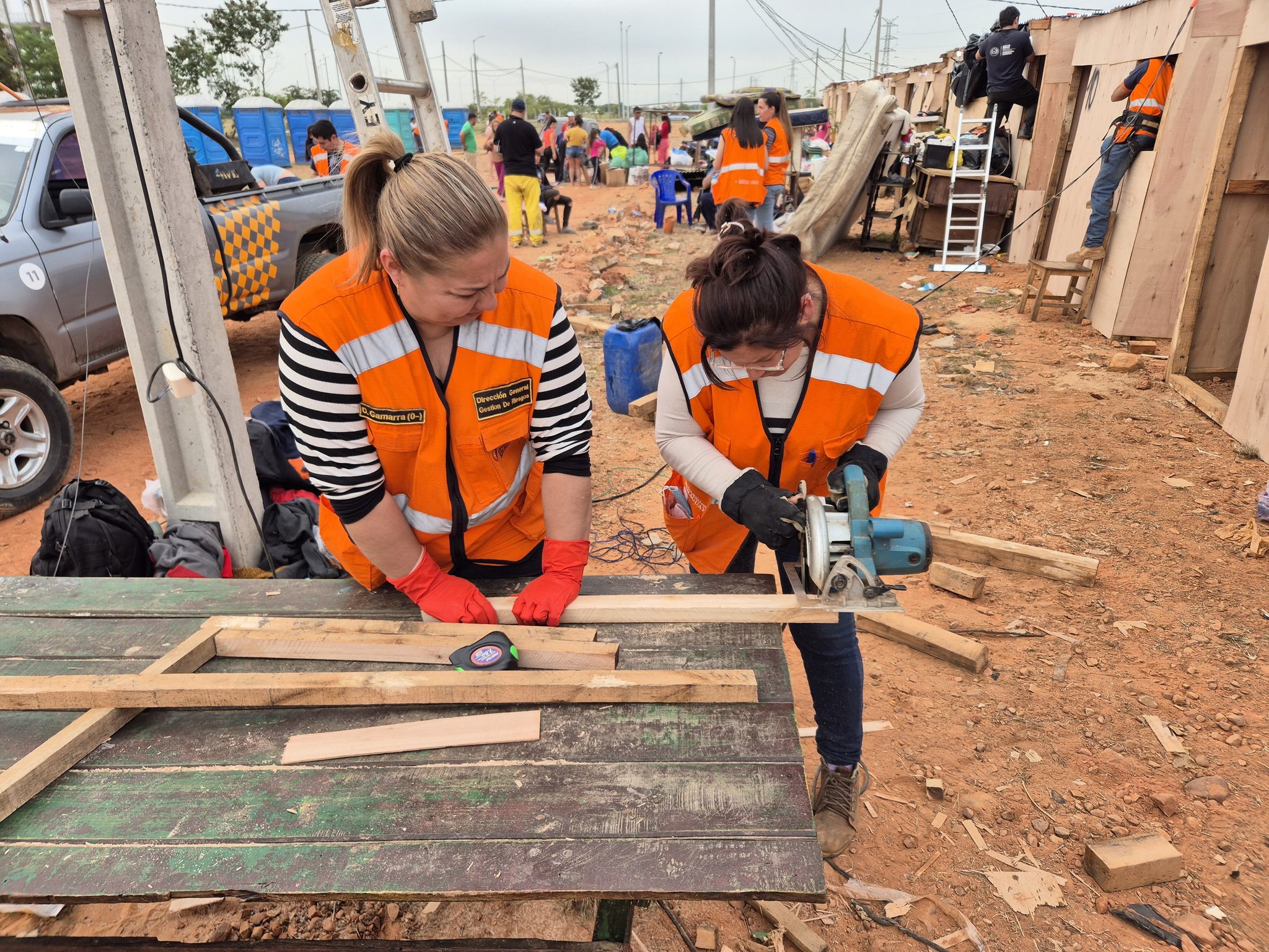 La SEN reubica a 16 familias afectadas por incendio en la Chacarita en viviendas temporales