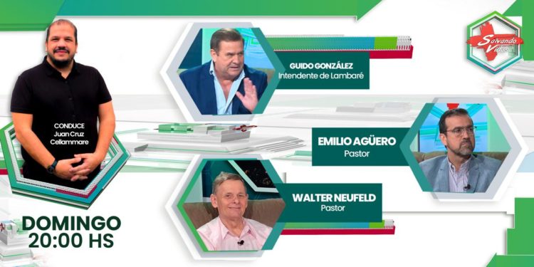 Este domingo en «Salvando Vidas»: Emilio Agüero, el Intendente de Lambaré Guido González y Walter Neufeld