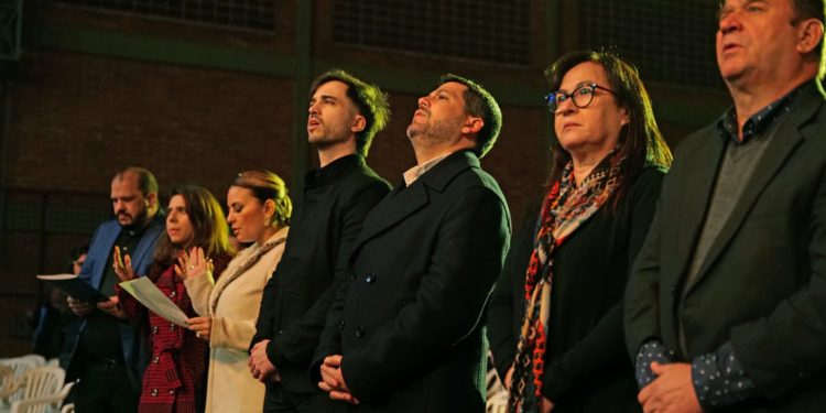 Presidente de la Cámara de Diputados, Raúl Latorre, participó de la edición N°25 de la Maratón Nacional de Oración