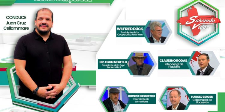 Este domingo en Salvando Vidas con la participación de Wilfried Dück, Harold Bergen, Claudelino Rodas, Ernst Giesbrecht y el Dr. Egon Neufeld