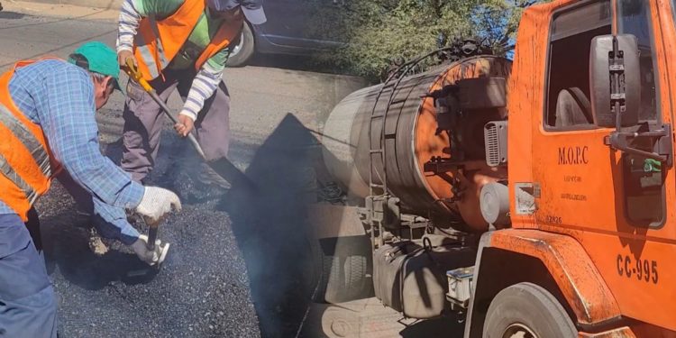 Ante presión ciudadana, Asunción inicia trabajos de bacheos en vísperas de su aniversario