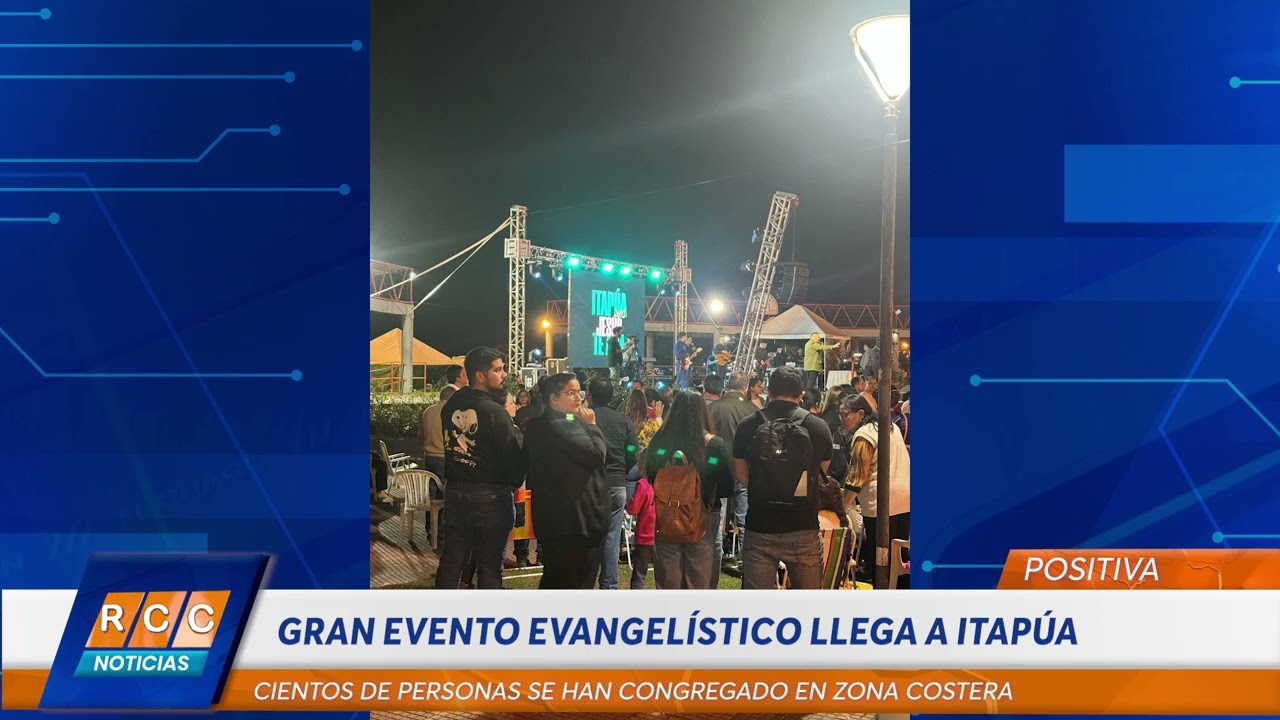 Video: Gran evento evangelístico llega a Itapúa