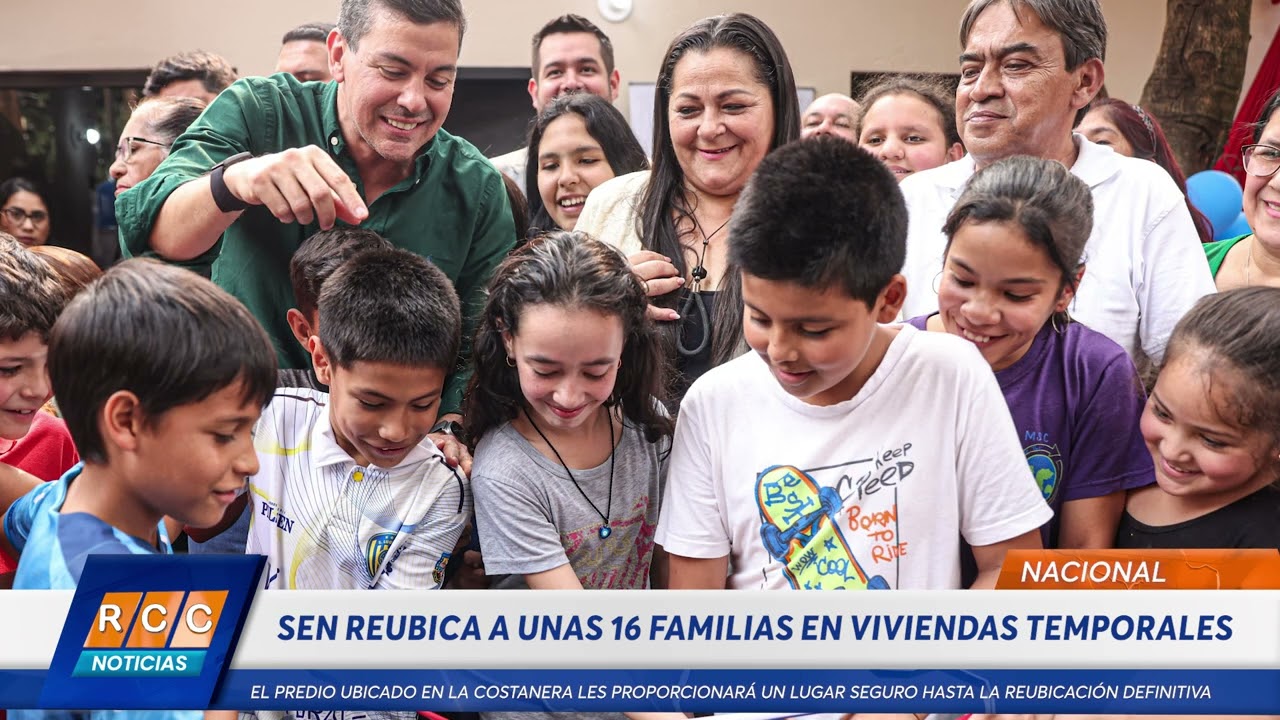 Video: Santiago Peña participó de la inauguración de viviendas en varios puntos del Departamento Central