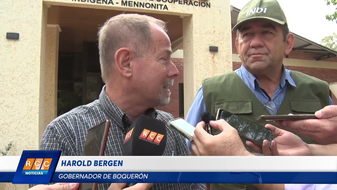 Video: Presidente del INDI y Gobernador de Boquerón visitan Yalve Sanga para escuchar necesidades