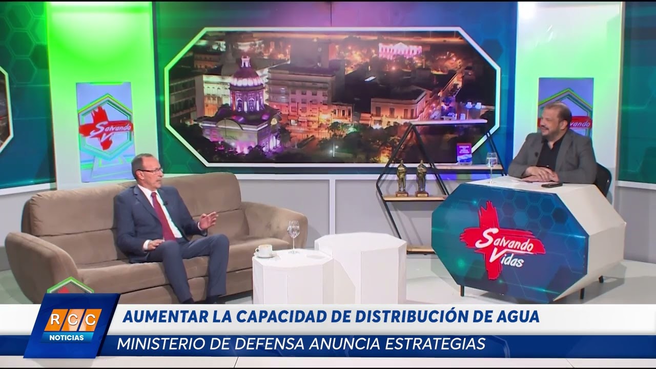 Video: Ministerio de Defensa anuncia estrategias para aumentar la capacidad de distribución de agua