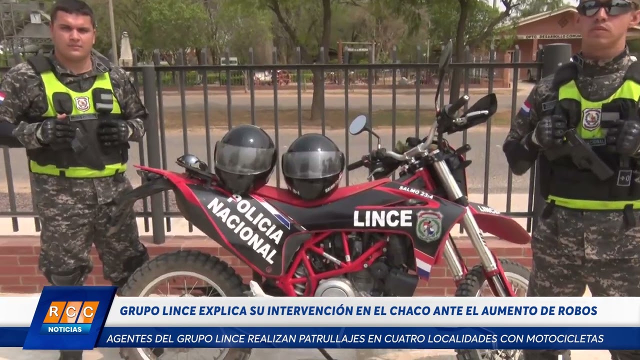 Video: Grupo Lince explica su labor en el Chaco ante el aumento de criminalidad