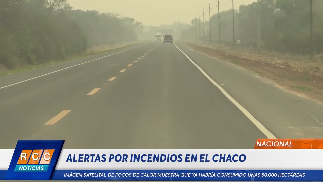 Video: Se encienden nuevamente las alertas por incendios en el Alto Paraguay