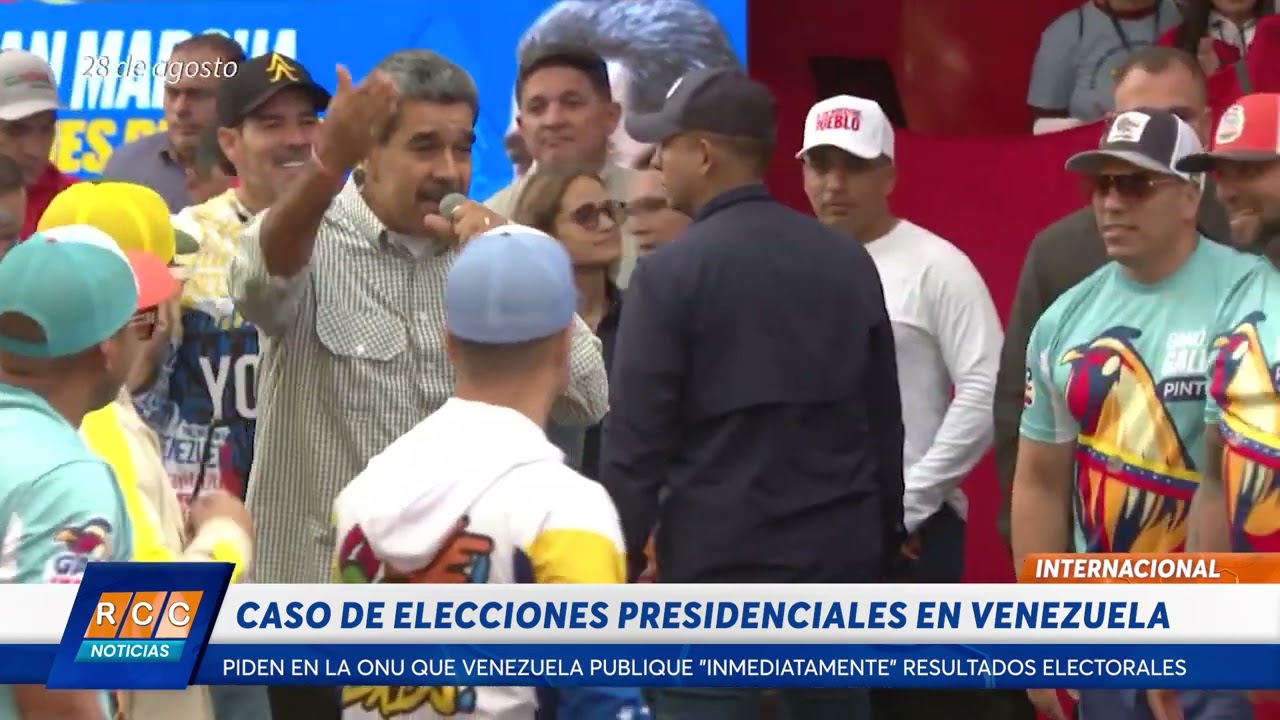 Video: Piden en la ONU que Venezuela publique «inmediatamente» resultados electorales
