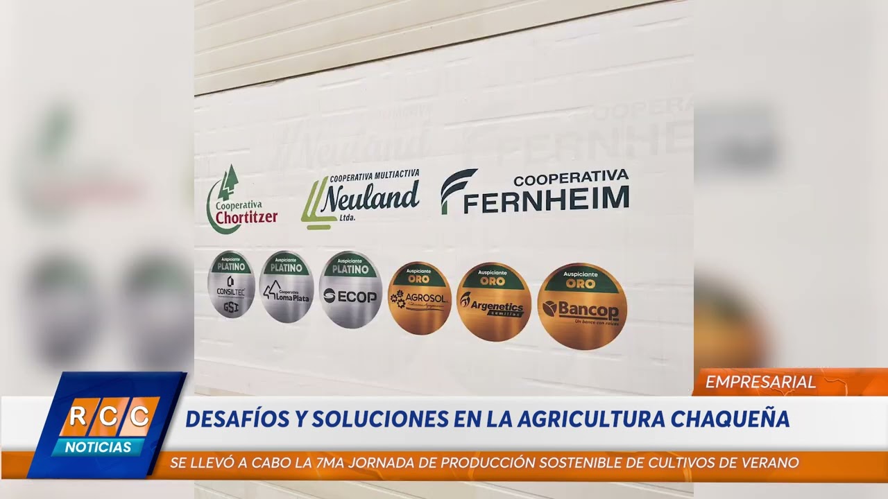 Video: Se mostraron desafíos y soluciones en la agricultura chaqueña