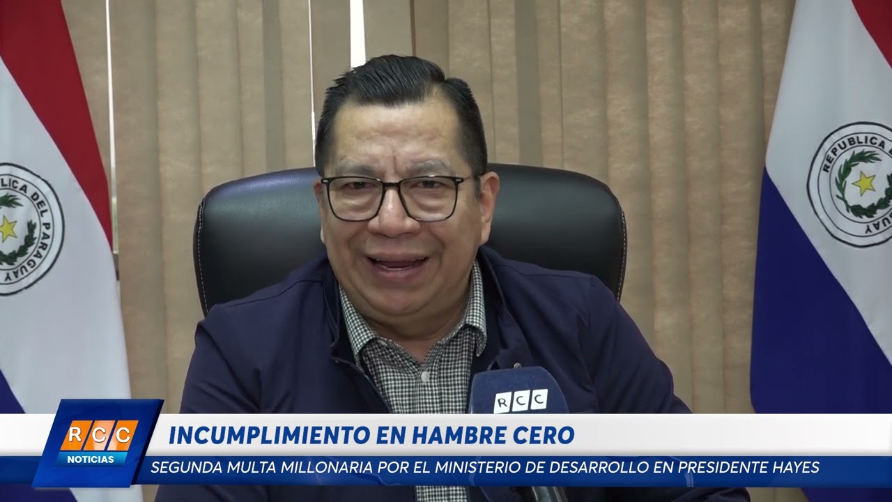 Video: Segunda multa millonaria por incumplimiento en Hambre Cero