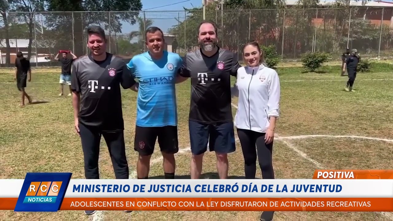 Video: Ministerio de Justicia celebró el día de la juventud con adolescentes en conflicto con la ley