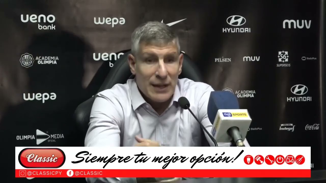 Video: Guaraní (0) – (0) Olimpia: Palabras del entrenador Martín Palermo