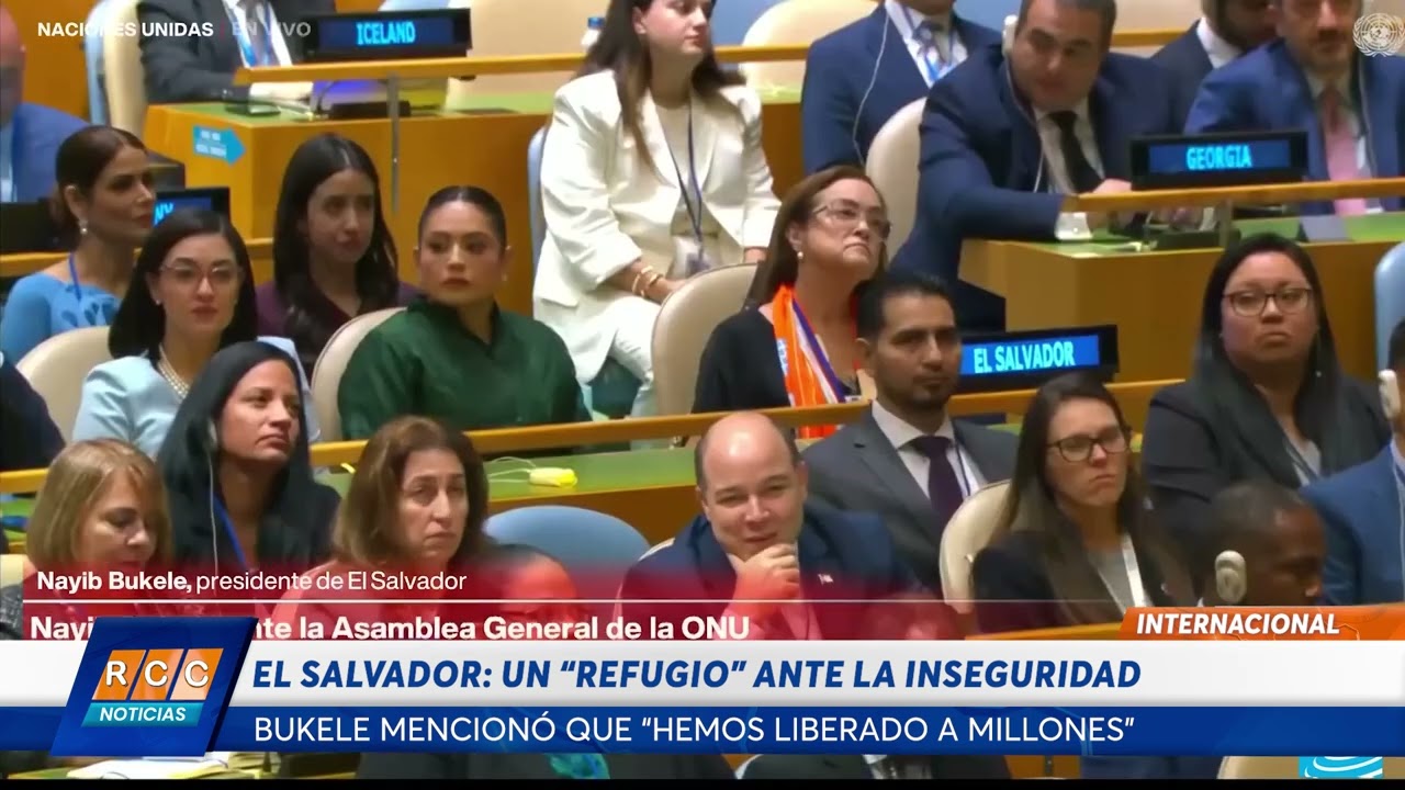 Video: Nayib Bukele: «Algunos dicen que hemos encarcelado a miles, pero hemos liberado a millones»