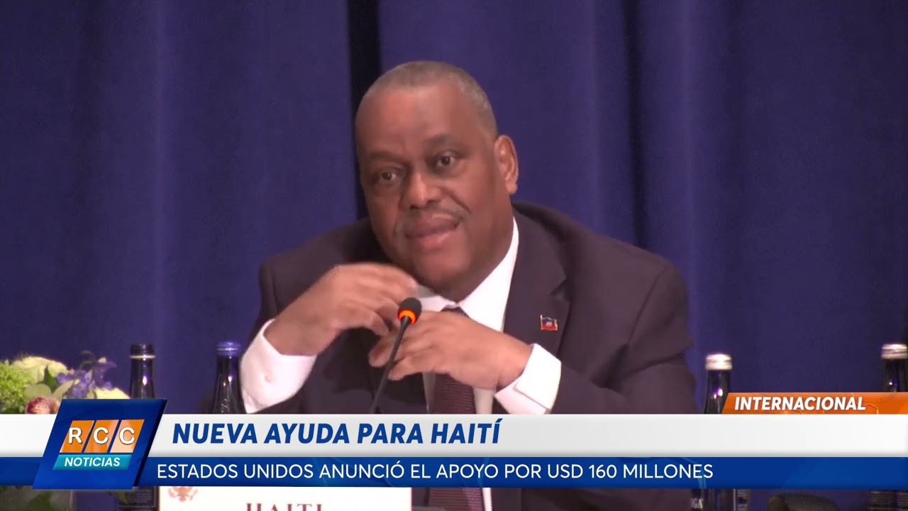 Video: EEUU anuncia nueva ayuda para Haití por USD 160 millones