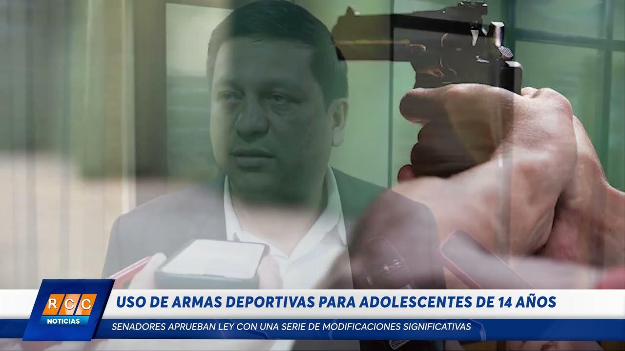 Video: Senadores aprueba el uso de armas deportivas para adolescentes