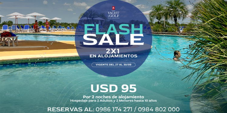 Disfrutá del feriado largo con un imperdible 2×1 en el Resort del Yacht y Golf Club Paraguayo