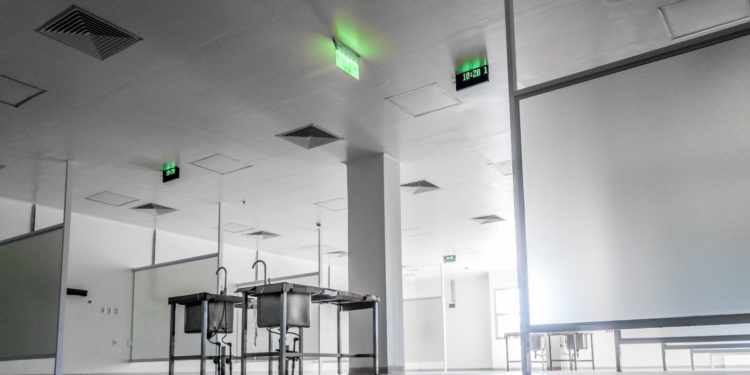 Gran Hospital del Sur, a poco de culminar en su construcción.