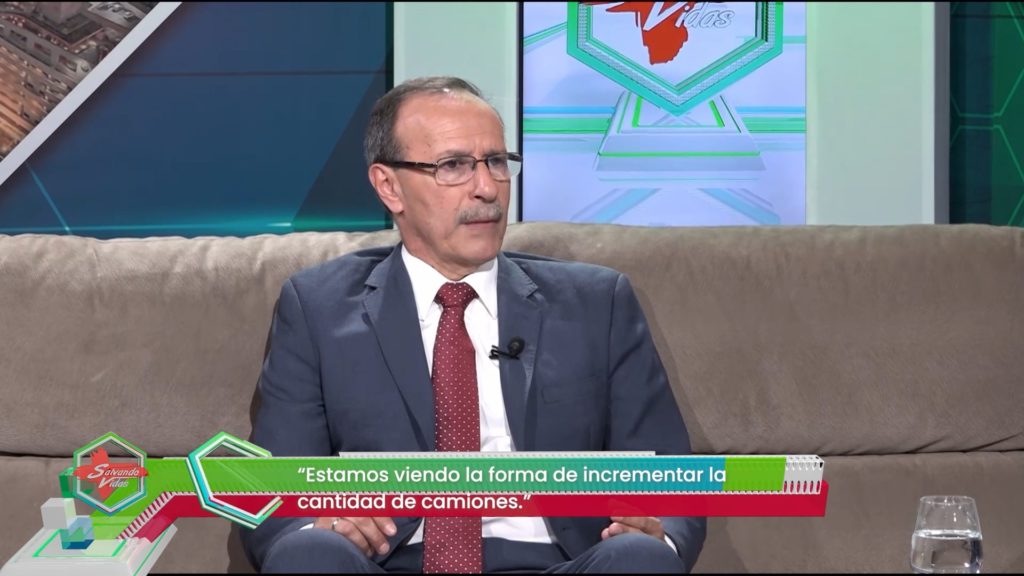 Ministro de defensa anuncia estrategias para aumentar la capacidad de distribución de agua