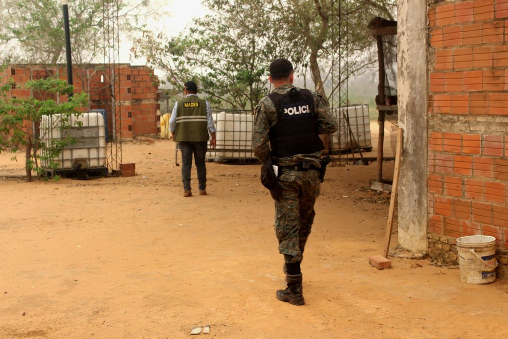Alto Paraguay: MADES interviene estancia donde se originó incendio forestal