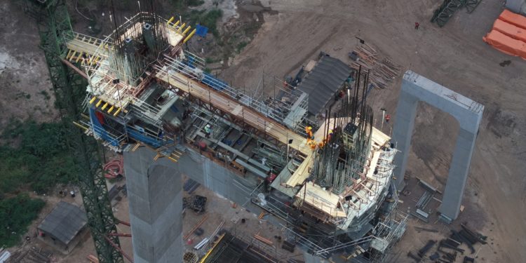 Puente de la Bioceánica se aproxima al 60% de ejecución