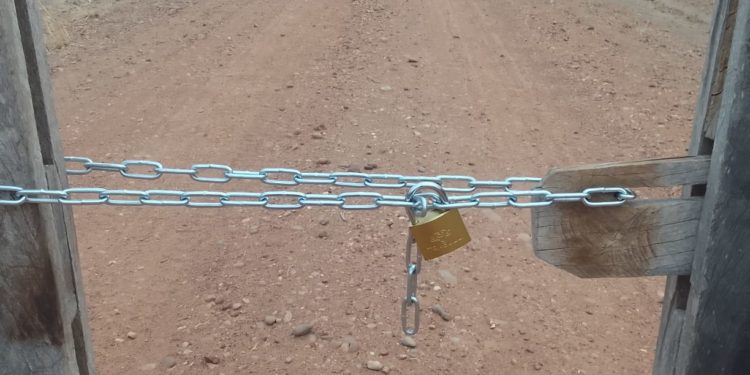 Militares cierran con portón y candado Ruta Nacional PY16 en zona Agua Dulce