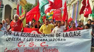 Obreros demuestran su oposición a la idea de modificar el Código Laboral