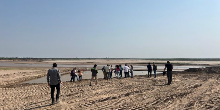 Pilcomayo: Trinacional hizo visita técnica en cuenca baja Pilcomayo: Trinacional hizo visita técnica en cuenca baja