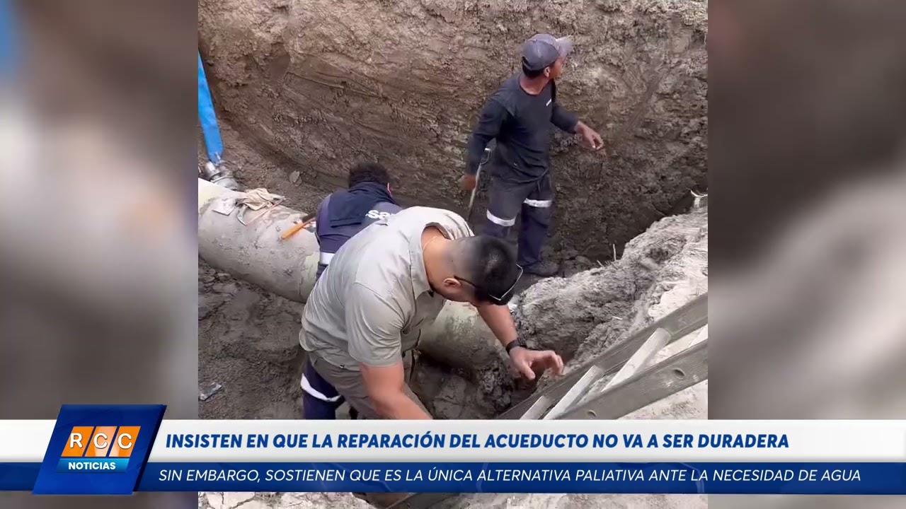 Video: “La reparación no va ser duradera, no podemos quedarnos con los brazos cruzados”, refiere Petersen