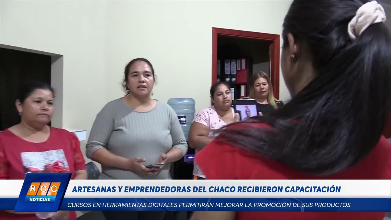 Video: Mujeres emprendedoras del Chaco recibieron capacitación en estrategias para vender sus productos