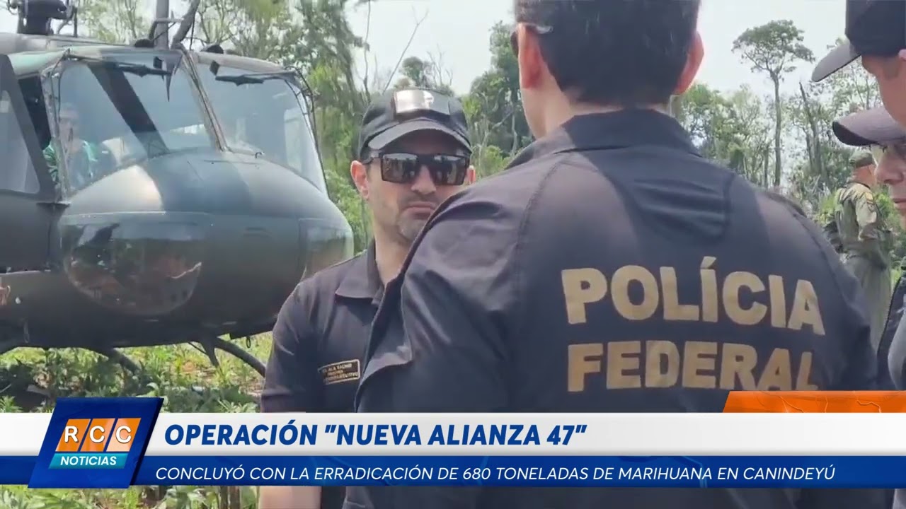 Video: Exitosas operaciones contra el crimen organizado en Canindeyú