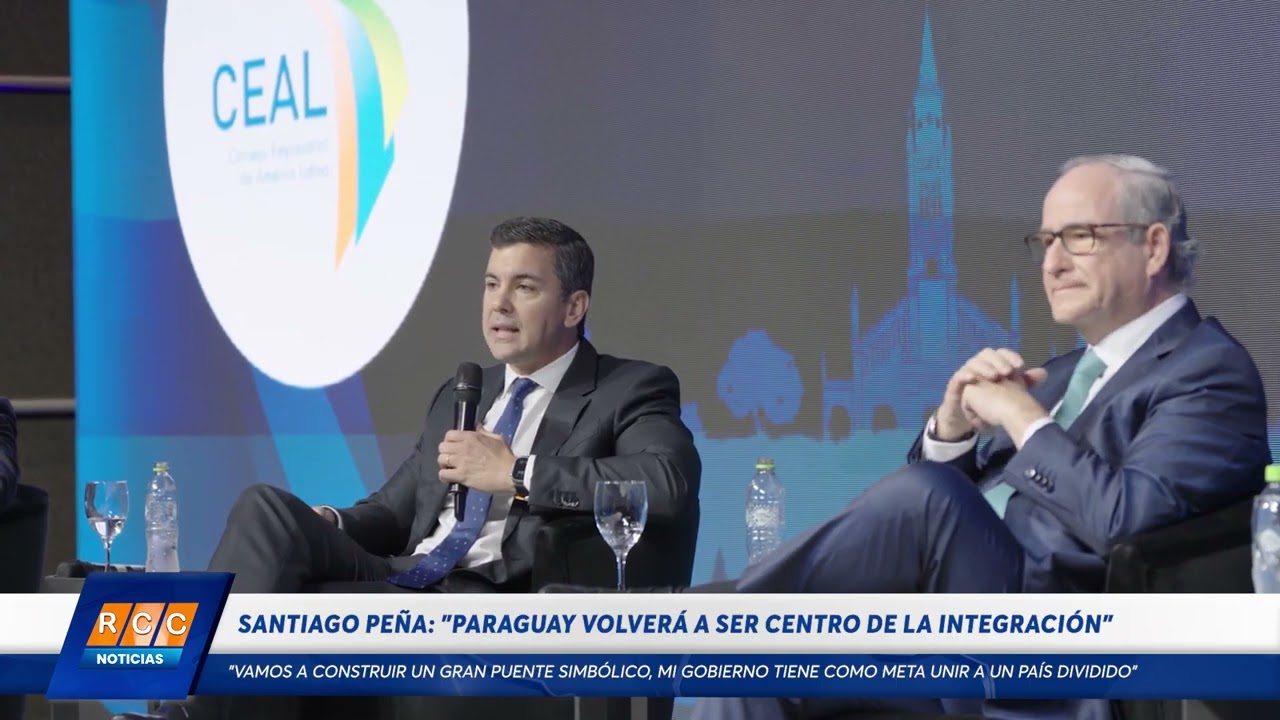 Video: Santiago Peña: “Paraguay está decidido a ser el centro de la integración”