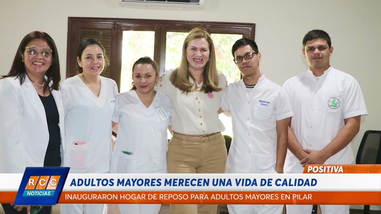 Video: Inauguraron Hogar de Reposo para Adultos Mayores en Pilar